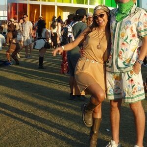 Dolce & Gabbana Tan Mini Dress